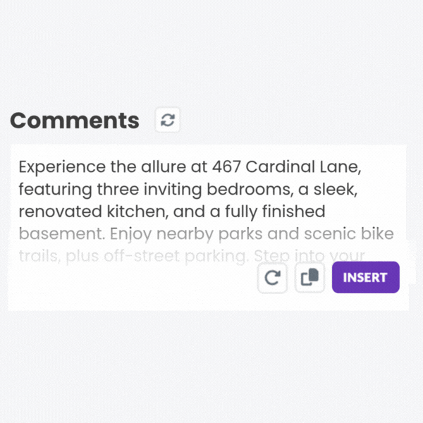 AI Property Wizard Step 4