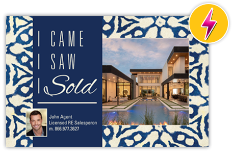 automated real estate listing ads with price and MLS info