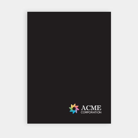 Promo Folder with your logo