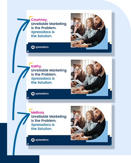 Variable Data Printing VDP for personalized marketing