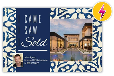 automated real estate listing ads with price and MLS info